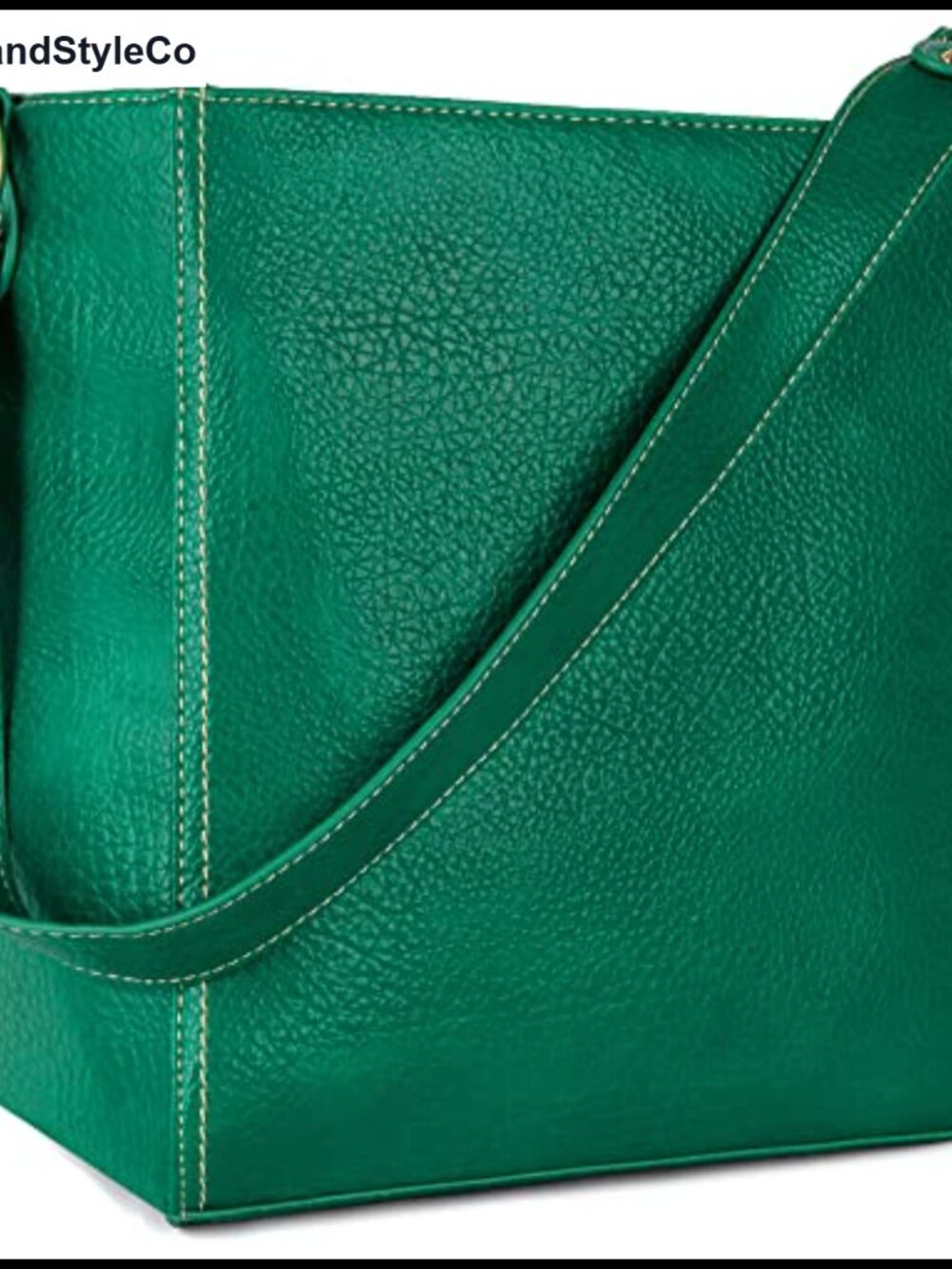 Vegan Leather Hobo Shoulder Bag Soft Medium Handbag Casual Everyday Purse